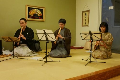 Bamboo flute live