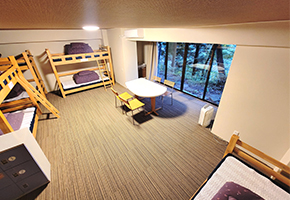 Double bed dormitory (Shared room)